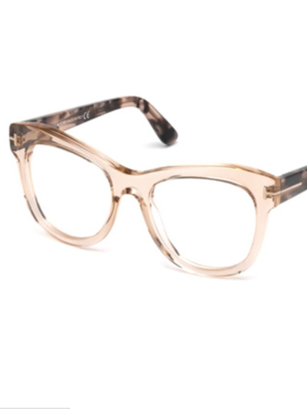 Tom Ford (TF5463, Shiny Light Brown)Eyeglass Frames (NEW!)